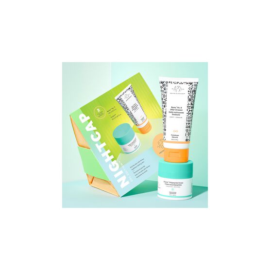 NIGHTCAP: GEL EDITION - DRUNK ELEPHANT KIT NOTURNO HIDRATA��O E LIMPEZA EM GEL